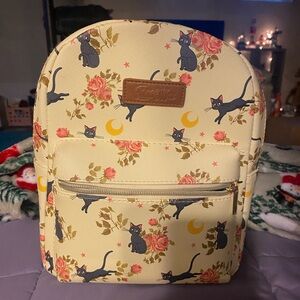 Sailor Moon Luna Floral Mini Backpack